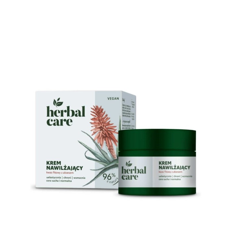 Herbal Care Krem Nawilżający kwas fitowy aloes