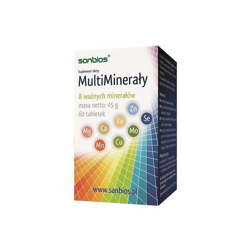 Sanbios Multiminerały 60 T