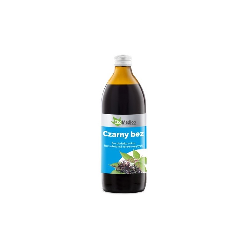 Ekamedica Sok Z Czarnego Bzu 100% 500Ml