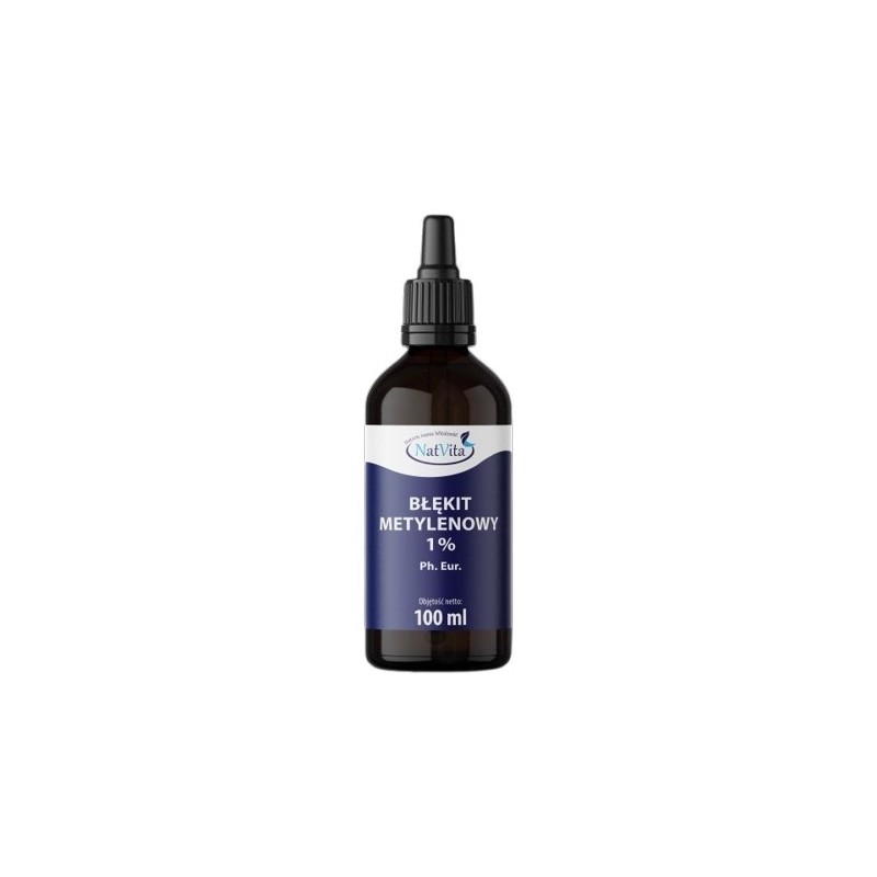 Natvita Błękit Metylenowy Ph.Eur 1% 100 ml