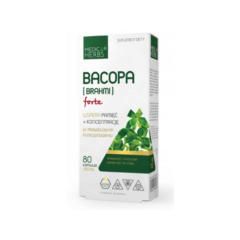 Medica Herbs Bacopa (Brahmi) Forte 60 k