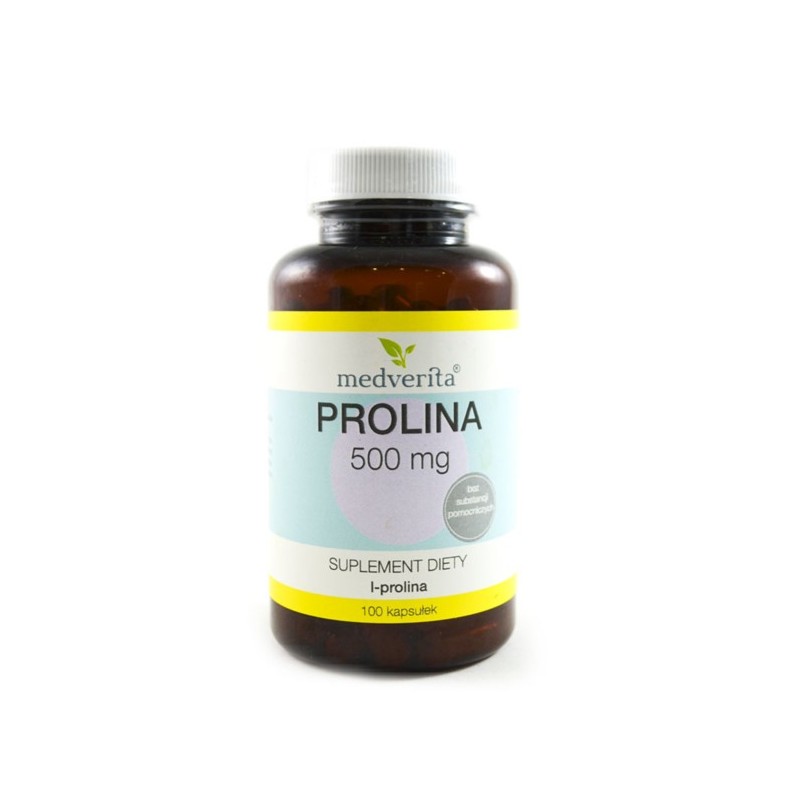Medverita Prolina 500 mg 100 kap l-prolina