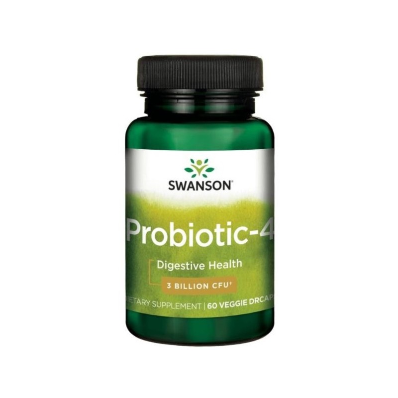 Swanson Probiotic-4  3 Mld 60 K Odporność