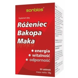 Sanbios Różeniec Bacopa Maka 30 T