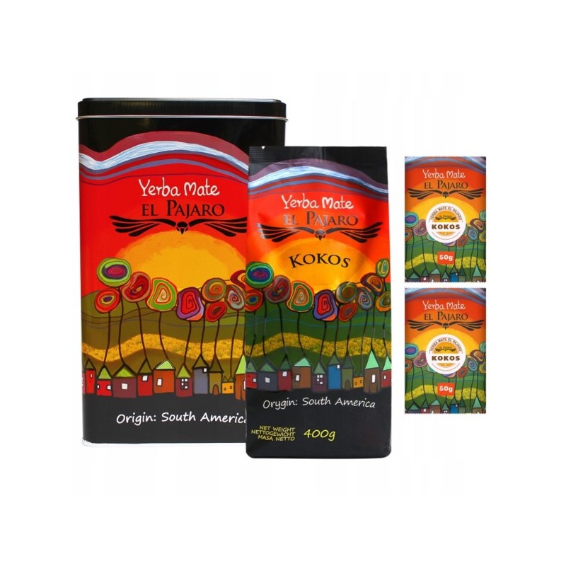 Oranżada Yerbera Puszka Yerba Mate Kokos 500 g