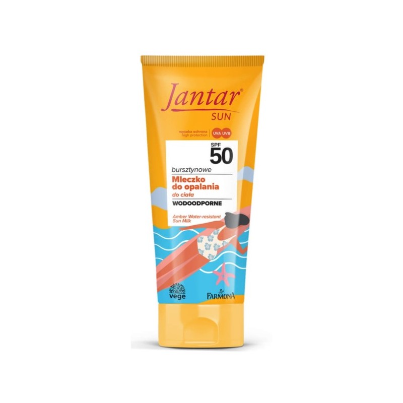 Jantar Sun Bursztynowe Mleczko SPF 50 200 ml