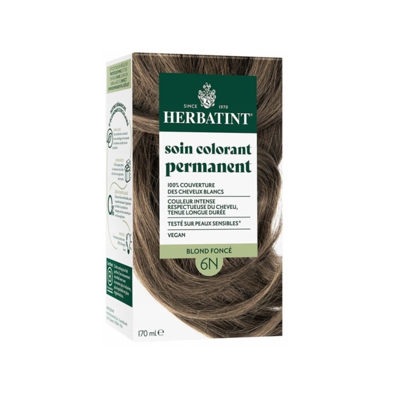 Herbatint Farba w żelu 6N Ciemny Blond 150 ml