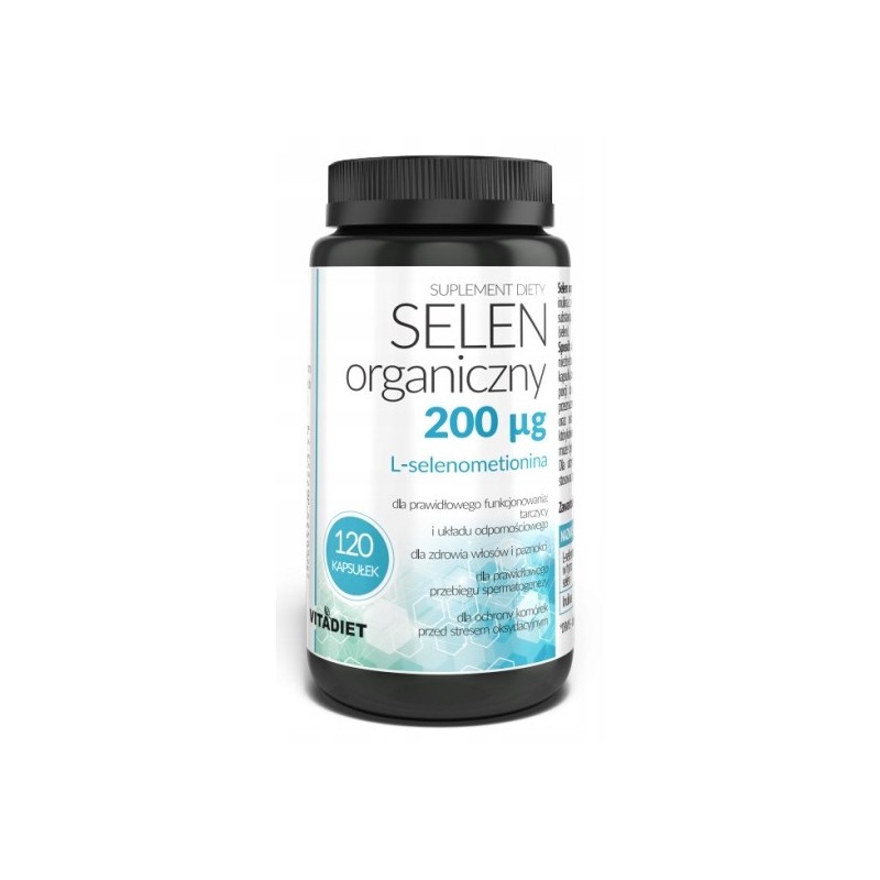 Vitadiet Selen organiczny 120 k