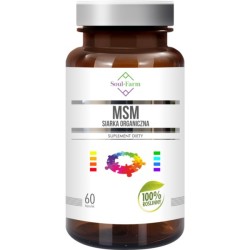 Soul Farm Premium MSM 500 mg 60 k siarka