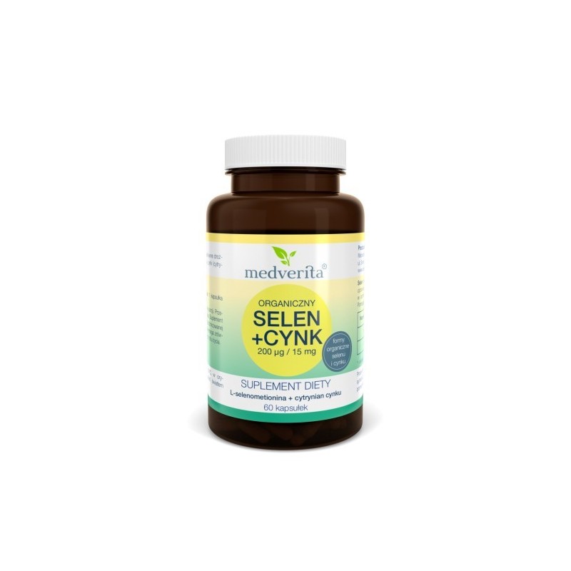 Medverita Selen Cynk 60 K