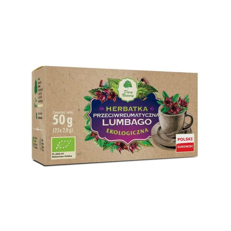 Dary Natury Herbata Lumbago Eko25x2g Na Reumatyzm