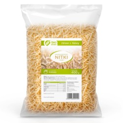 BIO invex Makaron orkiszowy nitki 400 g