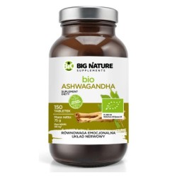 Big Nature bio Ashwagandha 150 t.
