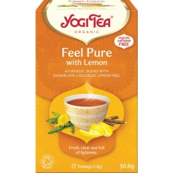 Yogi Tea Herbata Detox Dandelion Lemon Bio 17X1,8G