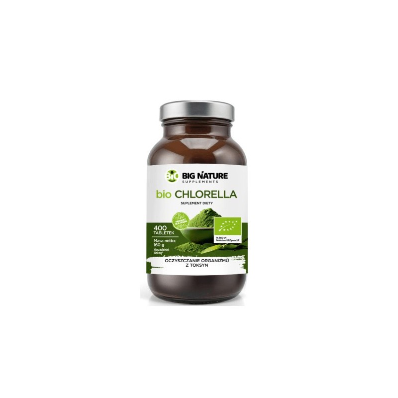 Big Nature bio CHLORELLA 400 t.