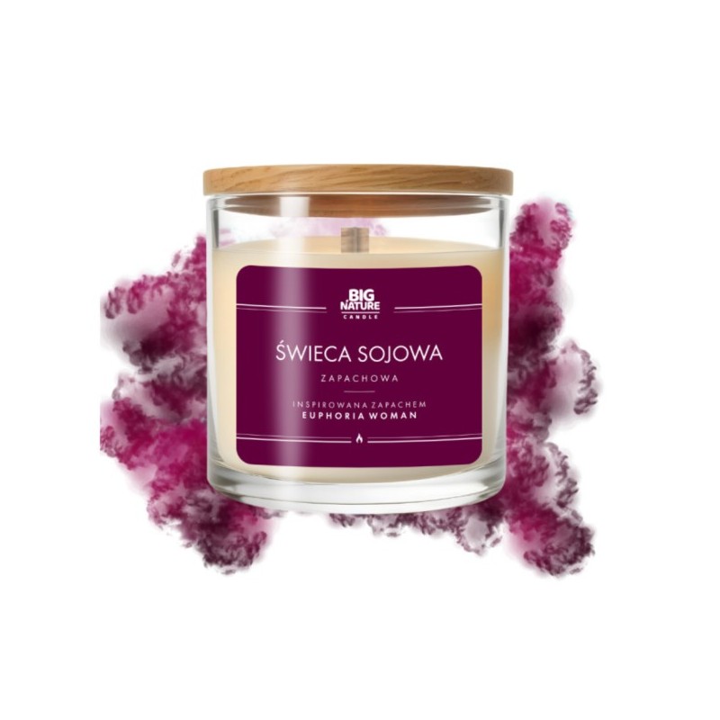 Big Nature Świeca Sojowa EUPHORIA WOMAN 150 g