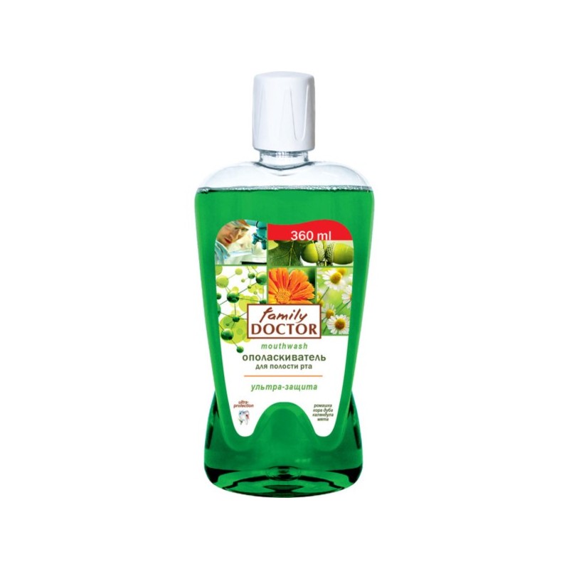 Family Doctor Płyn do płukania jamy ustnej 360 ml