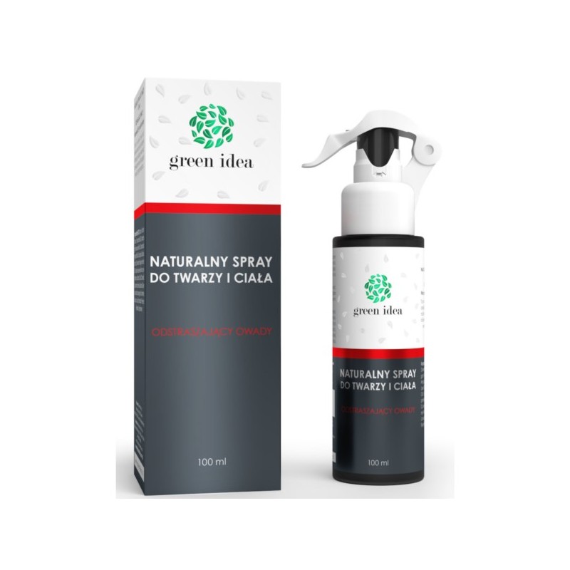 Green Idea Naturalny spray do twarzy i ciała 100ml