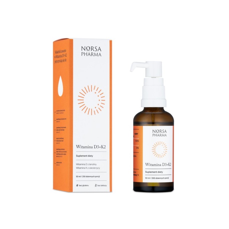 Norsa Pharma Witamina D3+K2 50 ml