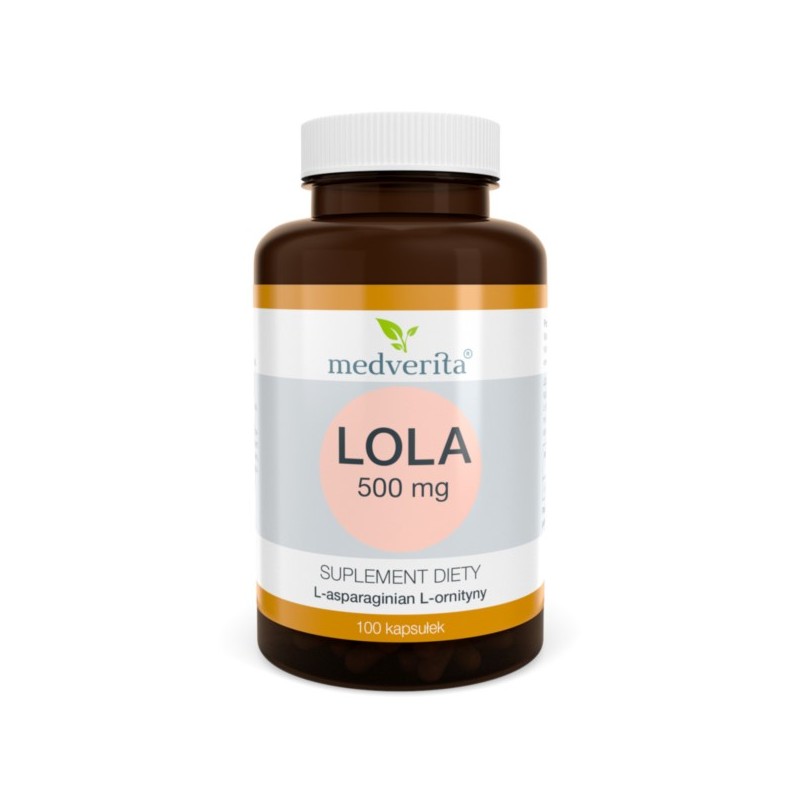 Medverita LOLA L- asparaginian L- ornityny 100 k
