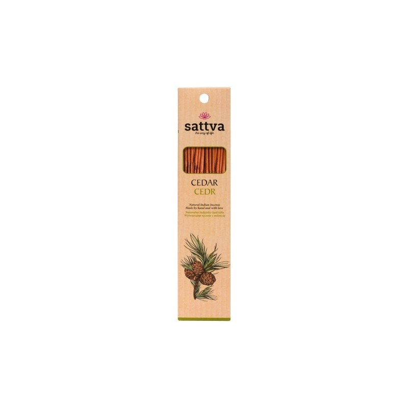 Sattva Naturalne Kadzidła Cedr 30G