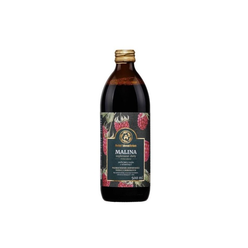Herbal Monasterium Malina Sok z witaminą C 500 ml