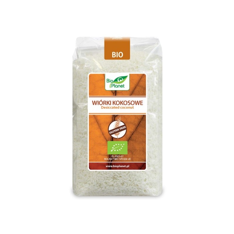 BIO PLANET Wiórki kokosowe BIO 200g