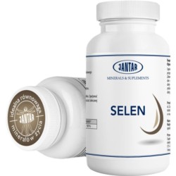 Jantar Selen 60 k zdrowe włosy i paznokcie