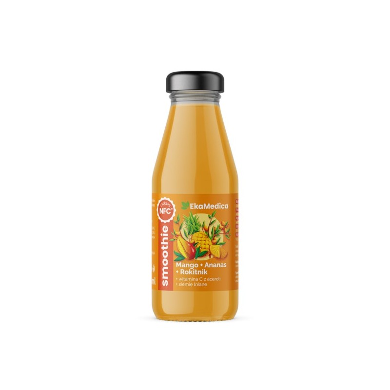 Ekamedica Smoothie Mango Ananas Rokitnik 250 ml