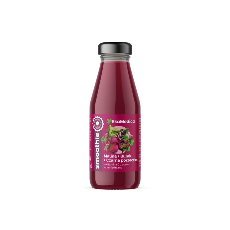 Ekamedica Smoothie Malina Burak Porzeczka 250 ml