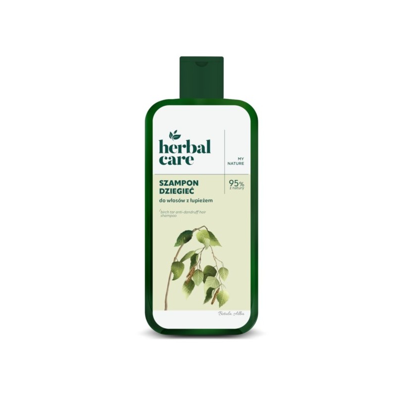 Herbal Care Szampon Dziegieć 330 ml na łupież