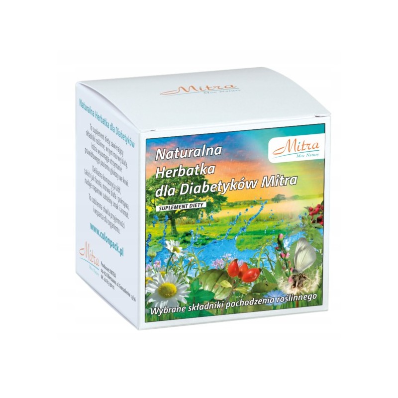 Mitra Naturalna Herbata dla Diabetyków 30x2g