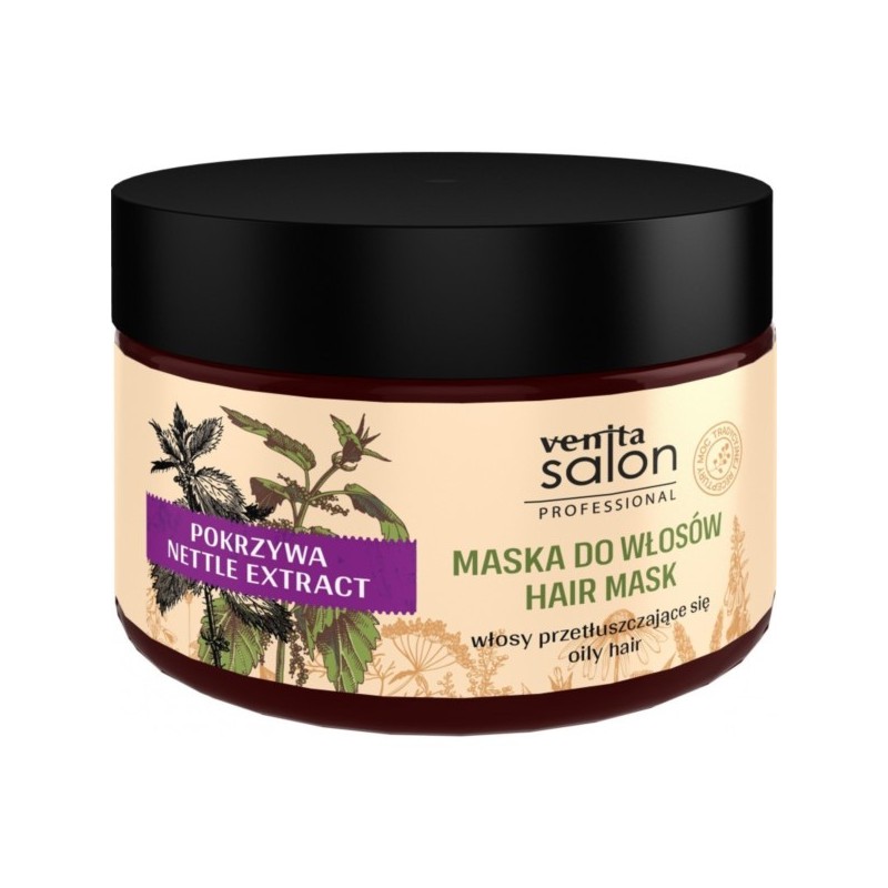 Venita Salon Maska do włosów Pokrzywa 500 ml