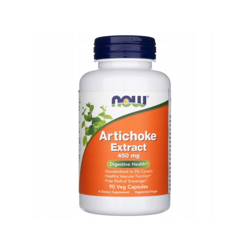 Now Foods Artichoke Extract karczoch 450 Mg 90 K