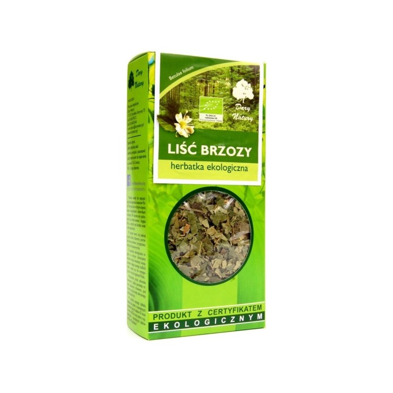 Dary Natury Brzoza Liść Eko 50G