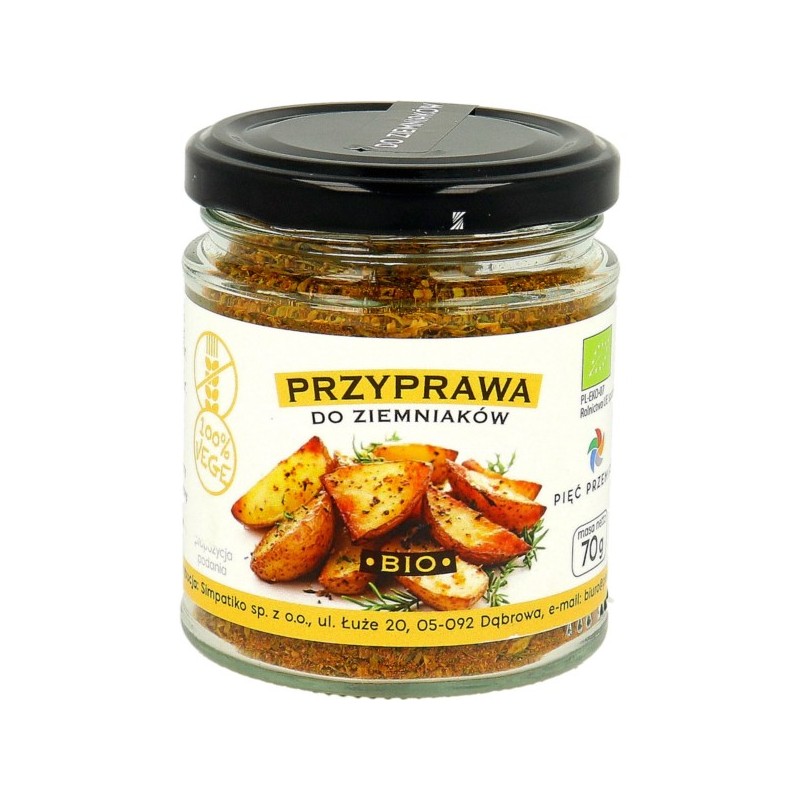Pięć Przemian Przyprawa do ziemniaków BIO 70 g