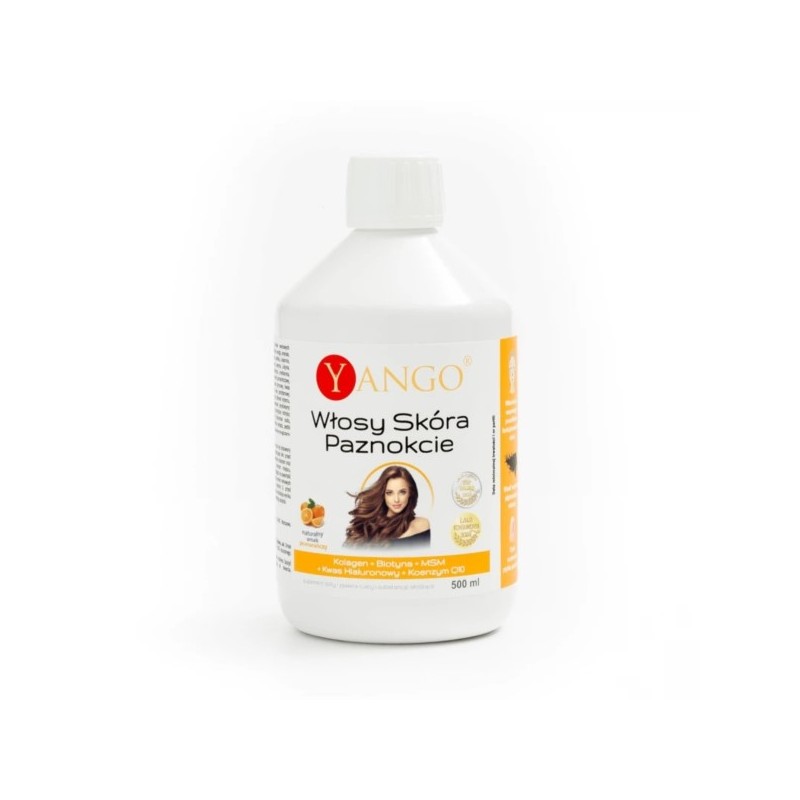 Yango Multiwitamina Włosy Skóra Paznokcie 500 ml