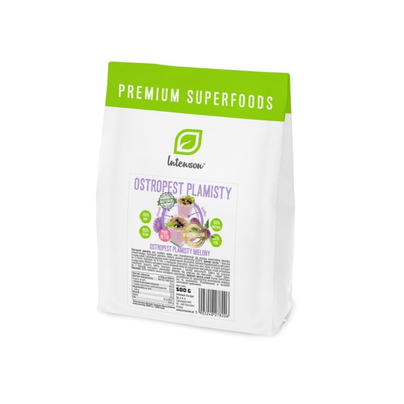 Intenson Ostropest Plamisty mielony 500 g