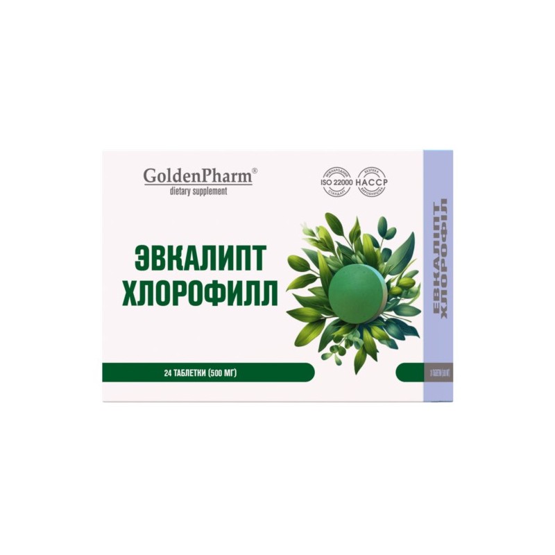 Eukaliptus + Chlorofilipt 24 tabletki po 500 mg