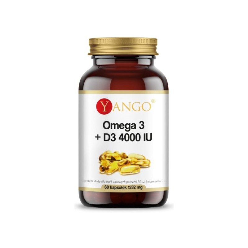 Yango Omega 3 + D3 4000IU 60 k