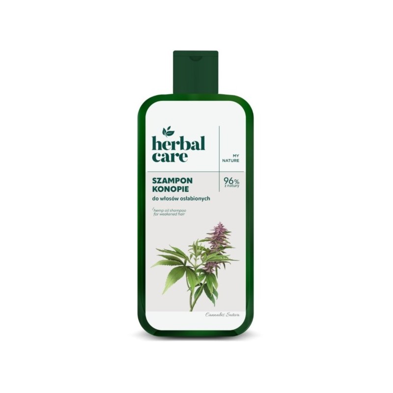 Herbal Care Szampon Konopie 330 ml wł osłabione