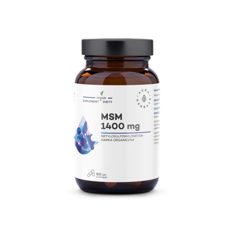 Aura Herbals Msm 1400 MG