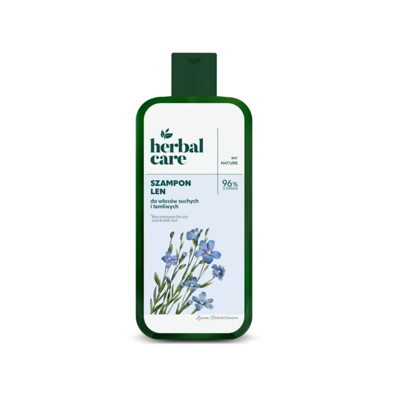 Herbal Care Szampon Len 330 ml wł suche i łamliwe