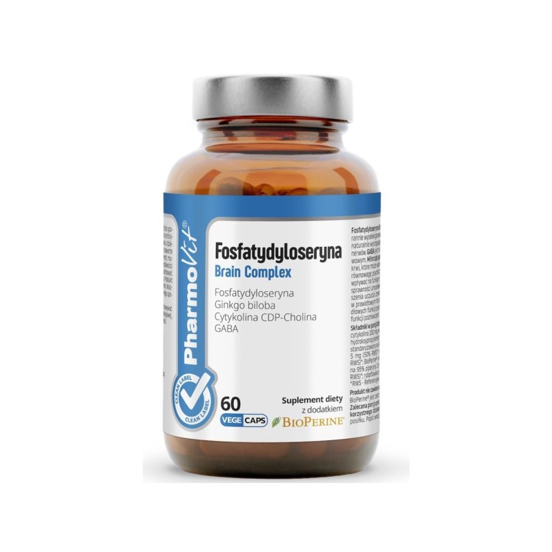 Pharmovit Fosfatydyloseryna Brain Complex 60 k