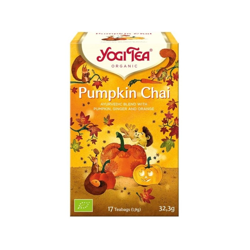 Yogi Tea Herbata Pumpkin Chai  Bio 17X1,9 G