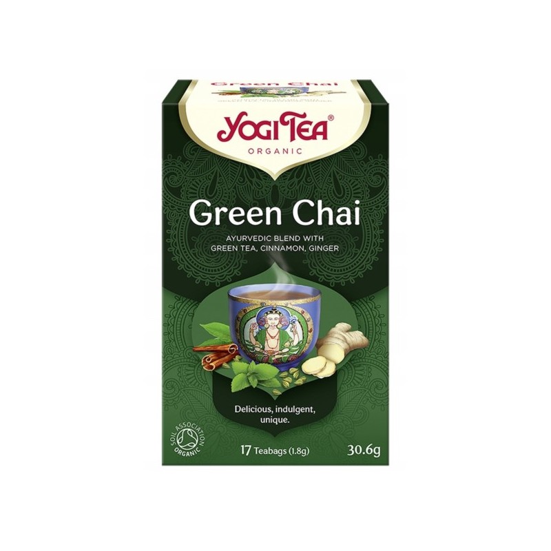Yogi Tea Herbata Green Chai BIO 17 saszetek