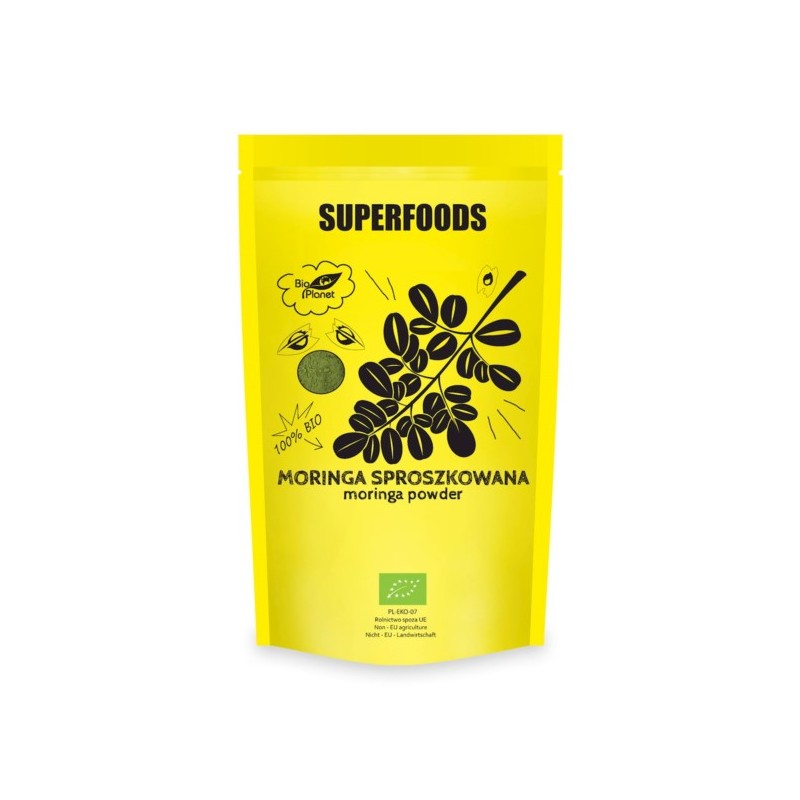 SUPERFOODS Moringa proszek BIO 150g BIO PLANET