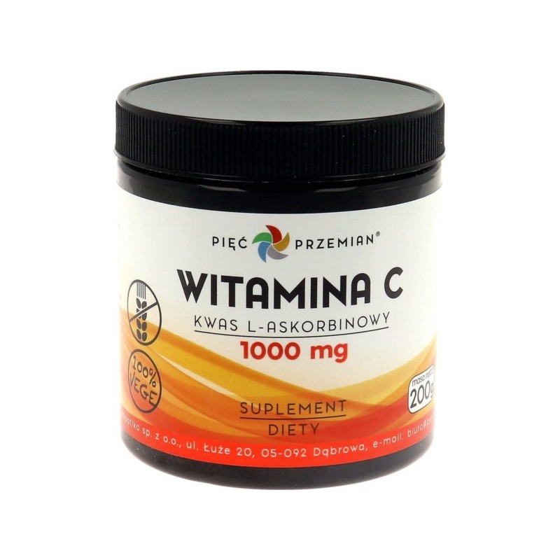 Pięć Przemian Witamina C 1000mg 200 g