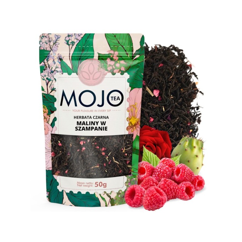 MOJO TEA Maliny w szampanie 50 g