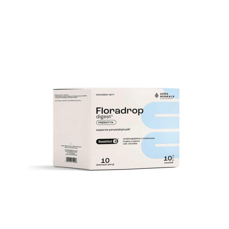 Aura Herbals Floradrop prebiotyk 10 saszetek